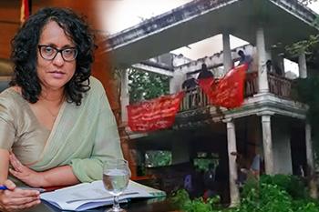 මල්වානේ රැඳී සිටින විශ්වවිද්යාල සිසුන් ගැන අගමැතිනියගේ අවධානය