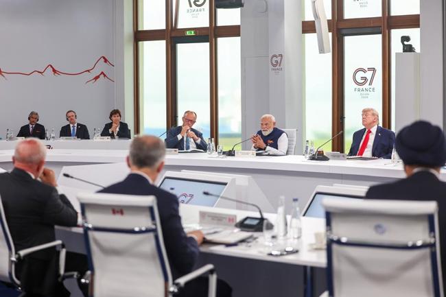 සාමාජිකයෙකු නොවුණත් G7 ප්රබලයින් ඉදිරියේ ඉන්දියාවට විශේෂ තැනක්