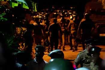 මහර බන්ධනාගාර පරිශ්රය අවට යළිත් නොසන්සුන්තාවක්