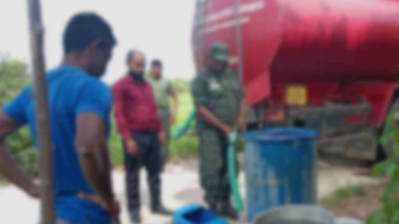 වියළි කාලගුණයෙන් පීඩාවට පත් ජනතාවට අඛණ්ඩව ජලය බෙදා හැරීමට පියවර