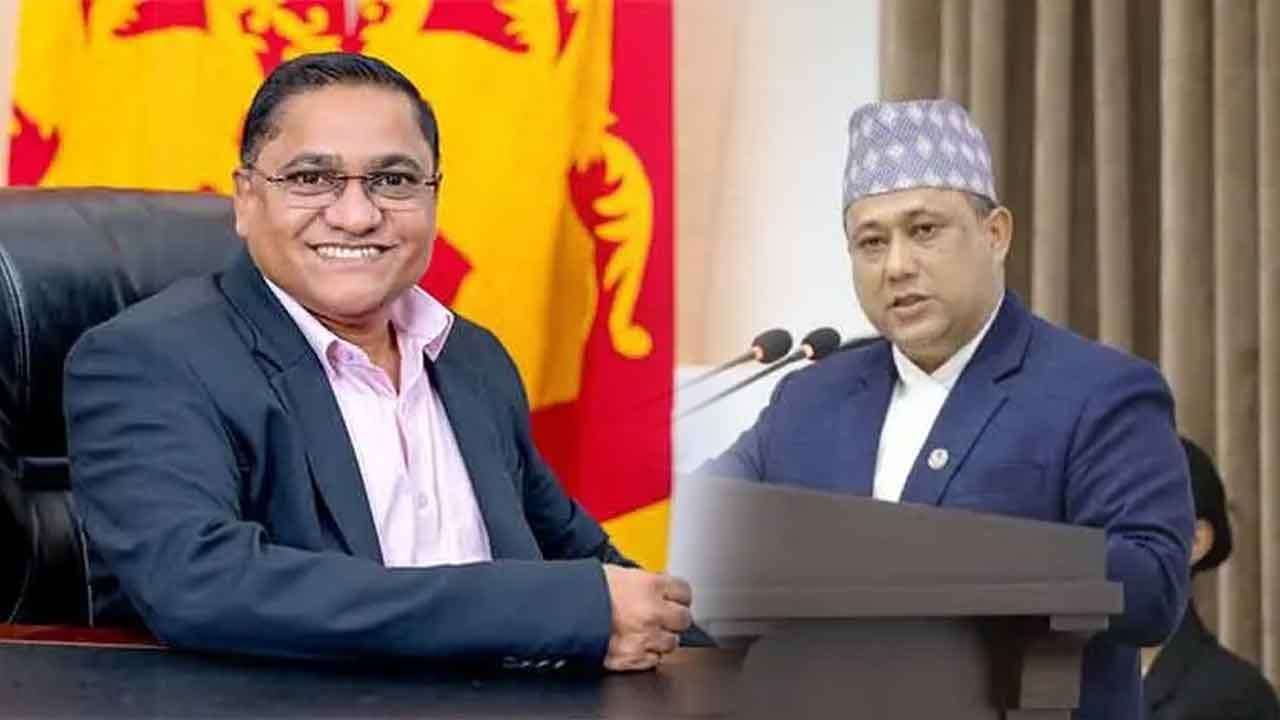 නේපාල විදේශ ඇමති හා ඇමති විජිත අතර දුරකථන සංවාදයක්