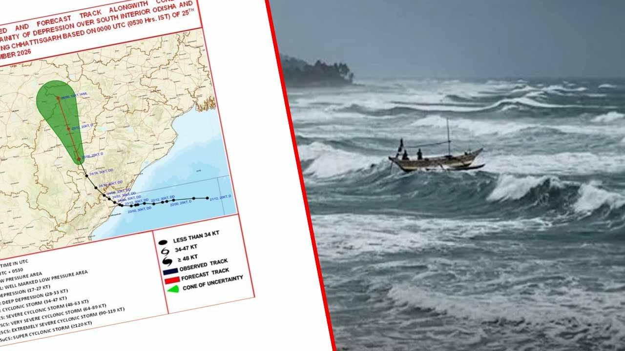 තද සුළං සහ මුහුද රළුවීම පිළිබඳ අනතුරු ඇඟවීමක්
