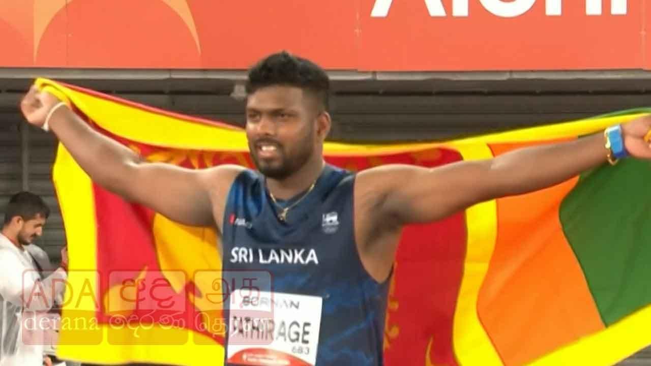 රුමේෂ්ගෙන් ශ්රී ලංකාවට පළමු ආසියානු රන් පදක්කම