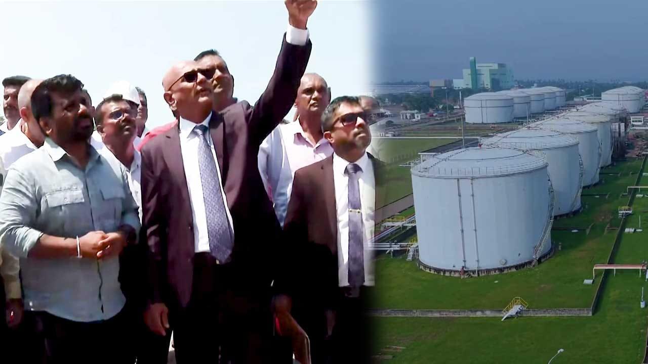 ජෙට් A-1 නළ මාර්ග සහ තෙල් ටැංකි ව්යාපෘතිය ජනපති ප්රධානත්වයෙන් අරඹේ