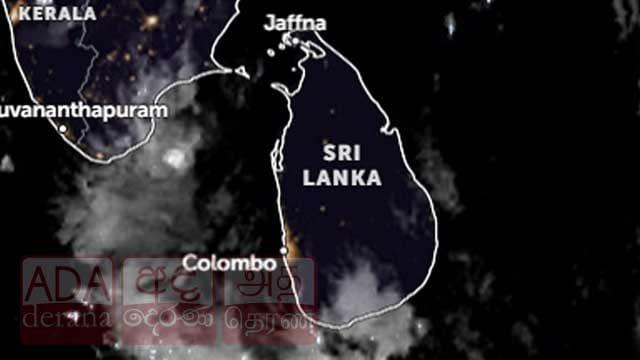අදත් ප්රදේශ කිහිපයකට මි.මී 75 ඉක්මවූ වැසි