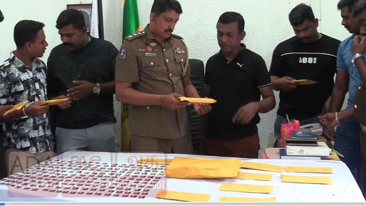 ලක්ෂ 56ක හොරොයින් සමඟ 'බෝධියවත්තේ අවිශ්ක'ගේ මත් කල්ලියේ 6ක් කොටු