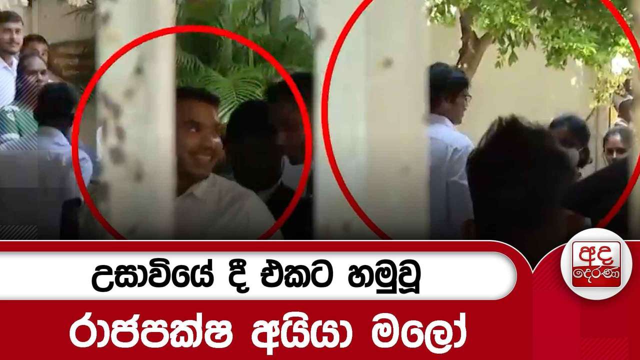 උසාවියේ දී එකට හමුවූ රාජපක්ෂ අයියා මලෝ | Ada Derana